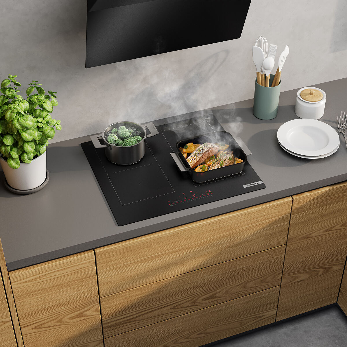 Matte Produktvielfalt für moderne Küchen: Die Bosch Matt Range umfasst jetzt weitere Produktbereiche und Preisklassen
