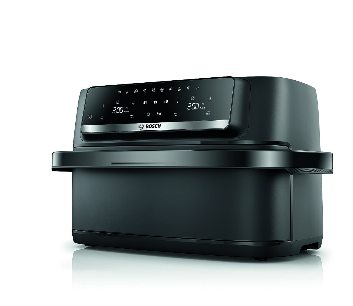 Neue Platzwunder für die große Familienküche: Die Bosch Air Fryer Serie 4 Double Drawer und Double Flex bieten extra viel Platz