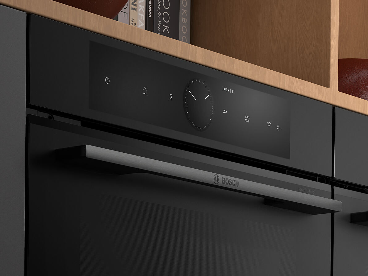 Die Premium-Backöfen der Serie 8 von Bosch mit neuem Design und Feature-Update